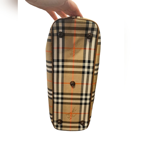 Burberrys Vintage Haymarket Check Crossbody Bag w/ COA - Picture 7 of 12